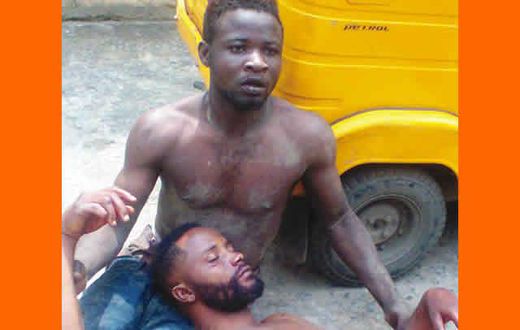 Elepo and Lateef after the stabbing