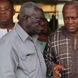 TUC boss, Kofi Asamoah with President Mahama