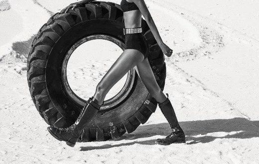 Liya Kebede for Porter Magazine 'Winter Escape' issue