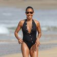 Jada Pinkett Smith in Versace swimsuit