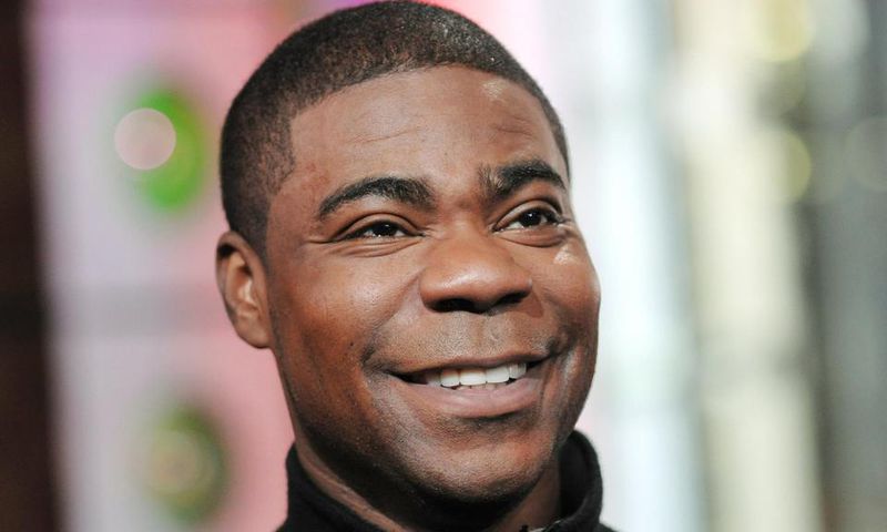 An elated Tracy Morgan caught on camera