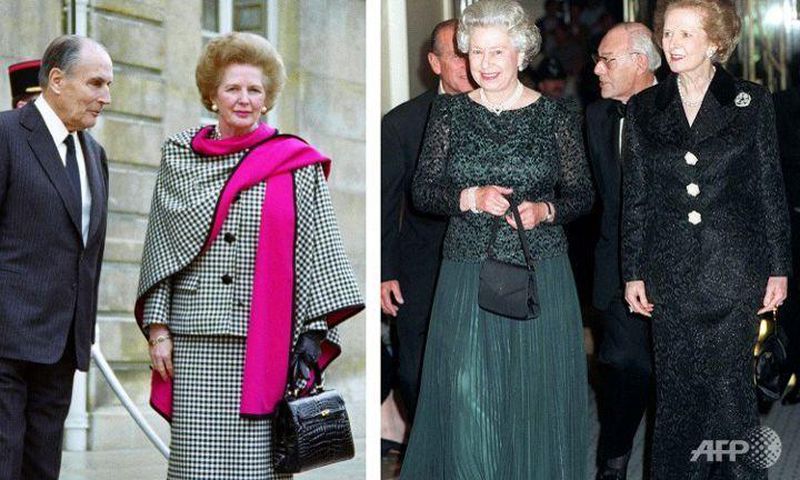 Margaret Thatcher's iconic handbags go to auction