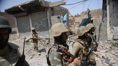 Pakistan says militants firing from Afghanistan kill seven soldiers