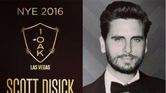 Scott Disick to host Vegas Party on New Year's Eve after rehab stint