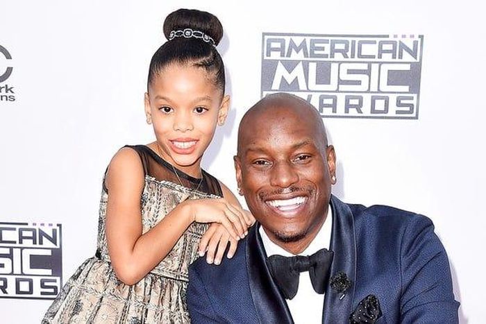 Tyrese and daughter Shayla