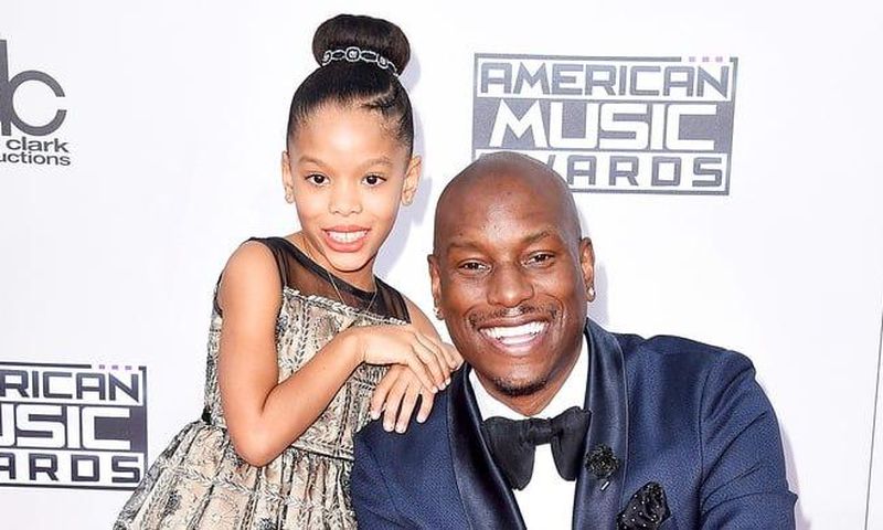 Tyrese and daughter Shayla