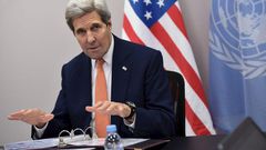 US Secretary of State John Kerry speaks in a file photo.