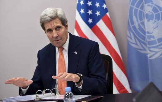 US Secretary of State John Kerry speaks in a file photo.