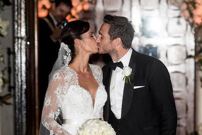 Frank Lampard and Christine Bleakley