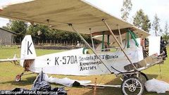 Asmelash Zeferu builds plane after being told he was too short to fly a plane