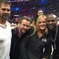 Holly Holm meets Floyd Mayweather