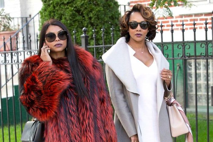 Taraji P Henson and Vivica Fox in tonight's episode of "Empire"