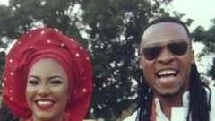 Flavour and Anna Banner, the mother of his second child.