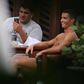 Cristiano Ronaldo relaxes poolside in Miami