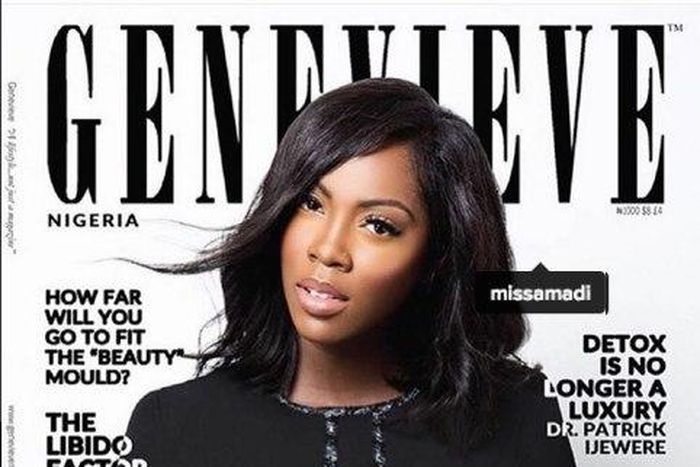 Tiwa Savage stuns on the cover of Genevieve