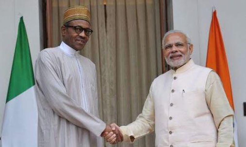 President Buhari and Prime Minister, Narendra