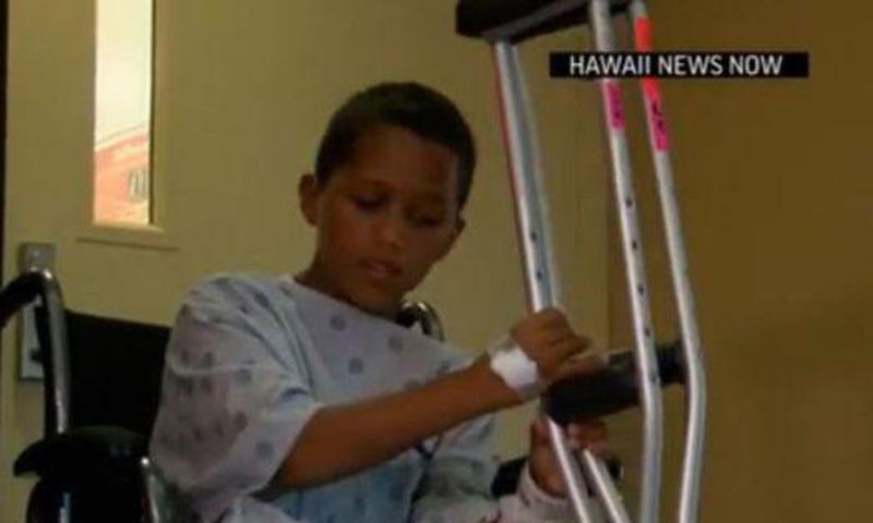 10-year-old boy survives shark attack by kicking it on the nose