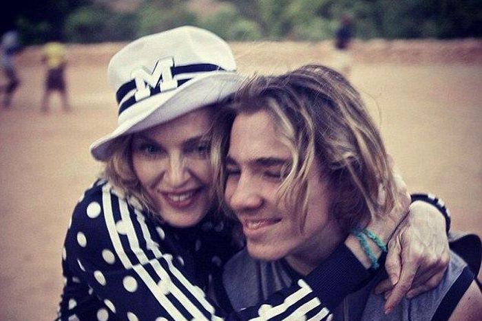 Madonna and son, Rocco Ritchie