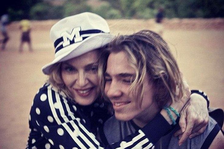 Madonna and son, Rocco Ritchie