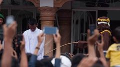 Gay people caught having sex will be caned in public 100 times