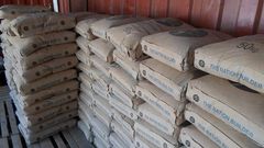 Bags of cement