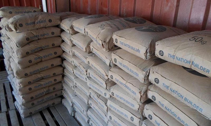 Bags of cement