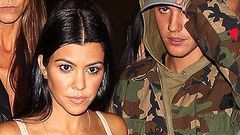 Kourtney Kardashian and Justin Bieber