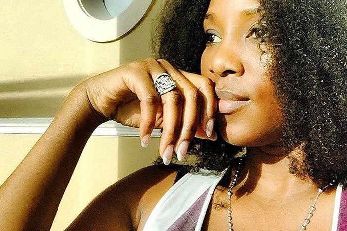 Genevieve Nnaji at the JFK Airport in New York