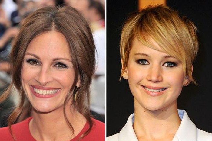 Julia Roberts and Jennifer Lawrence