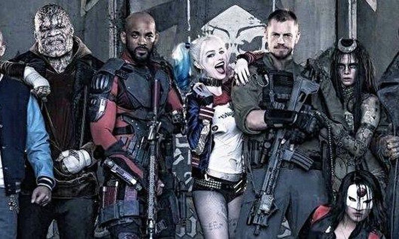 Cast of 2016 movie "Suicide Squad"
