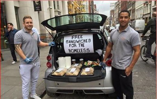 2 guys went viral after vowing to feed the homeless every week of December