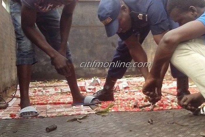 The impounded bullets