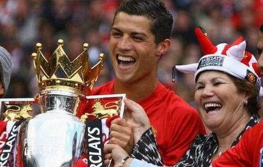Dolores Aveiro and Cristiano Ronald