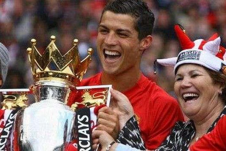 Dolores Aveiro and Cristiano Ronald