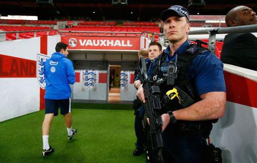 Armed police to patrol England v France soccer match following Paris attacks