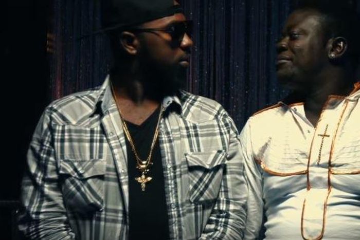 Degree and Gasmilla in Dumsor Baa music video