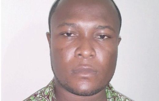 The suspect, Richard Anyomi