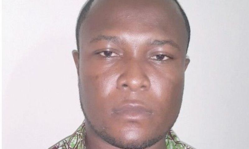 The suspect, Richard Anyomi