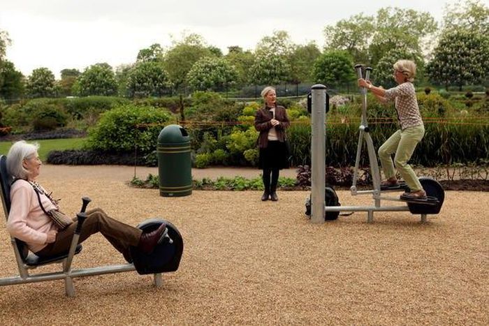 5 Pictures of playgrounds for elderly people that would make you smile