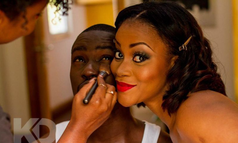 Official photos of Chris Attoh and Damilola Adegbite's wedding