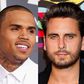 Chris Brown and Scott Disick