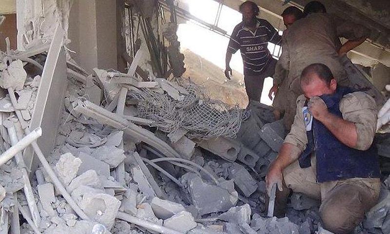 Kremlin rejects rights group report its planes killed Syrian civilians