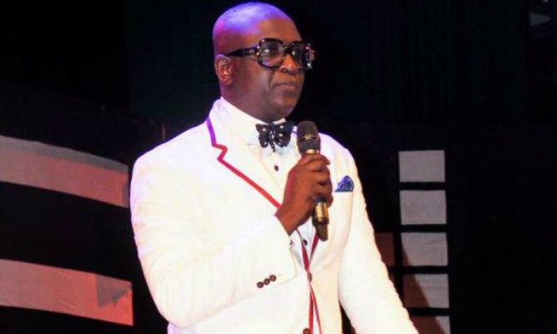 KKD emceeing an event