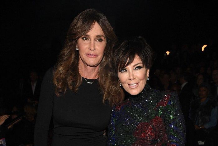 Caitlyn and Kris Jenner support Kendall at VS Fashion Show