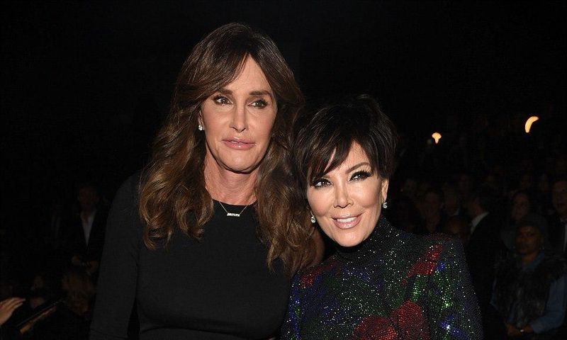 Caitlyn and Kris Jenner support Kendall at VS Fashion Show