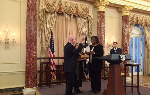 Ghana's latest ambassador Robert P. Jackson, will be the 23rd ambassador the United States has sworn in for Ghana