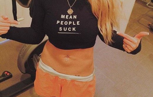 Britney Spears showed off her impressively toned tummy on Thursday