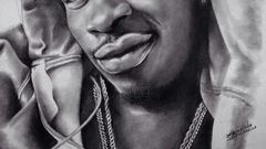 Shatta Wale painting