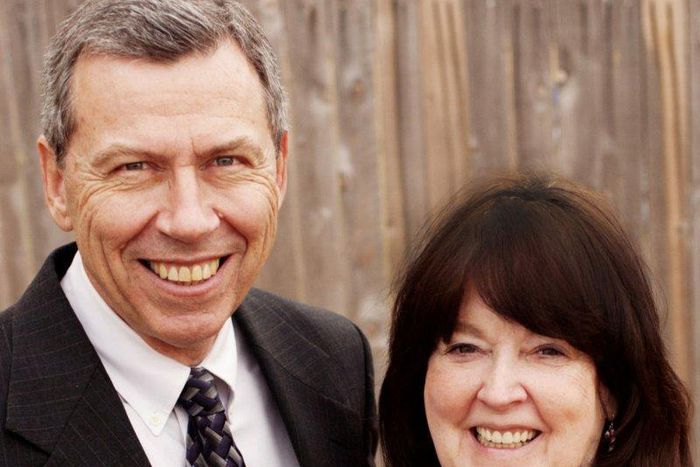 President Norman C. Hill and wife Ruth Raelene Hill.