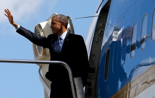 Obama arrives for summit amid extraordinary security
